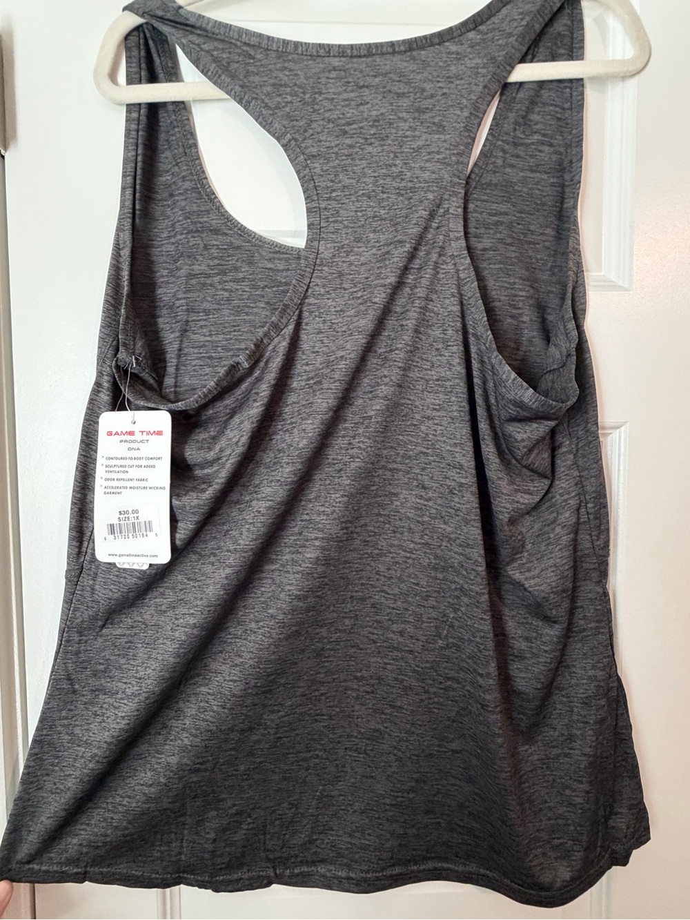 Game Time Racerback Dri Fit Tank Top - Picture 2 of 6